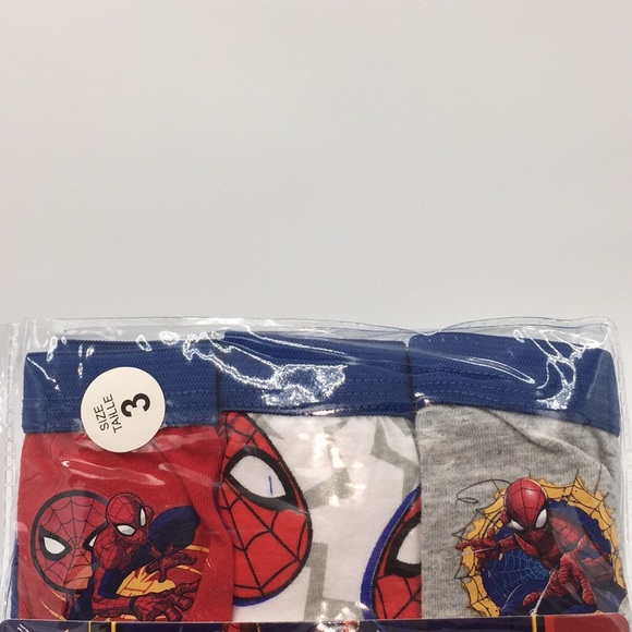 Marvel Spider-Man Boys Briefs Underwear Size 3 New in Package - Picture 3 of 7